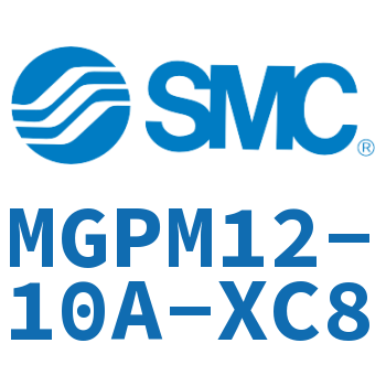 薄型导杆气缸 MGPM12-10A-XC8