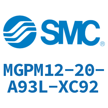 薄型导杆气缸 MGPM12-20-A93L-XC92