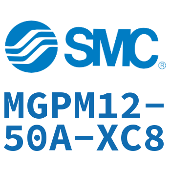 薄型导杆气缸 MGPM12-50A-XC8
