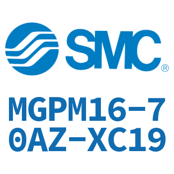 薄型导杆气缸 MGPM16-70AZ-XC19