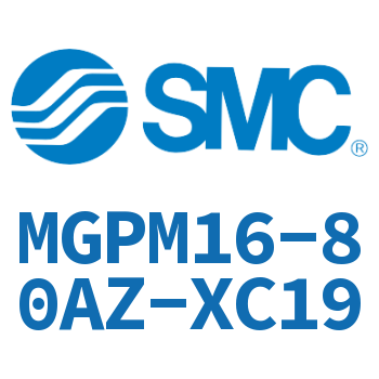 薄型导杆气缸 MGPM16-80AZ-XC19