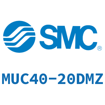 Single earring type flat cylinder-MUC40-20DMZ