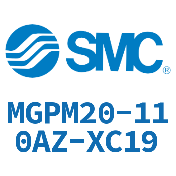 薄型导杆气缸 MGPM20-110AZ-XC19