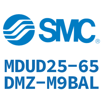 Double clevis type flat cylinder-MDUD25-65DMZ-M9BAL