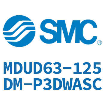 Double clevis type flat cylinder-MDUD63-125DM-P3DWASC