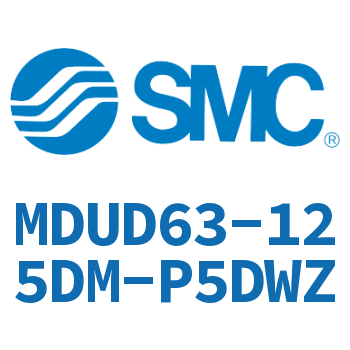 Double clevis type flat cylinder-MDUD63-125DM-P5DWZ