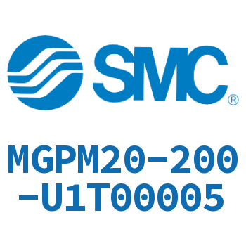 薄型导杆气缸 MGPM20-200-U1T00005