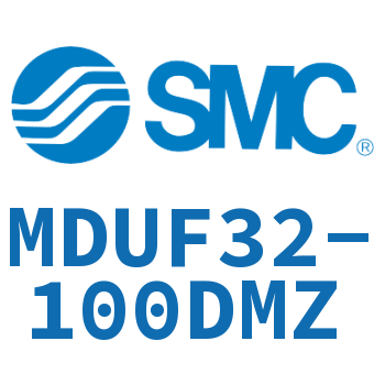 Rod side flange type flat cylinder MDUF32-100DMZ