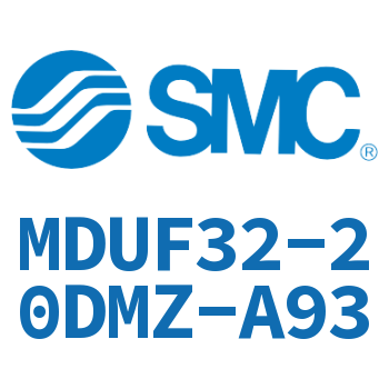 Rod side flange type flat cylinder-MDUF32-20DMZ-A93