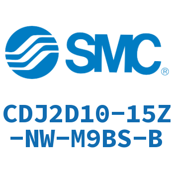 双耳环型迷你气缸 CDJ2D10-15Z-NW-M9BS-B