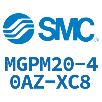 薄型导杆气缸 MGPM20-40AZ-XC8
