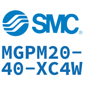 薄型导杆气缸 MGPM20-40-XC4W