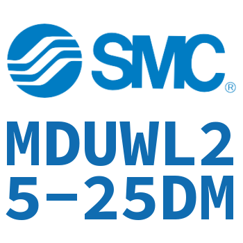 脚座型平板式气缸-MDUWL25-25DM
