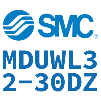 脚座型平板式气缸-MDUWL32-30DZ