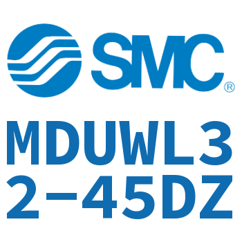 脚座型平板式气缸-MDUWL32-45DZ