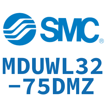 脚座型平板式气缸-MDUWL32-75DMZ