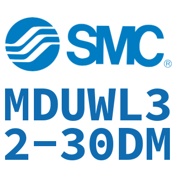 脚座型平板式气缸-MDUWL32-30DM
