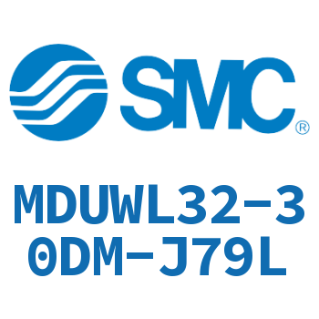 脚座型平板式气缸-MDUWL32-30DM-J79L