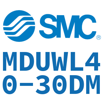 脚座型平板式气缸-MDUWL40-30DM