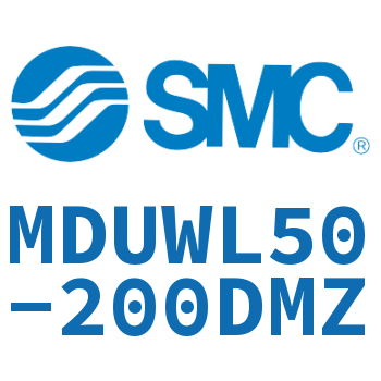 脚座型平板式气缸-MDUWL50-200DMZ