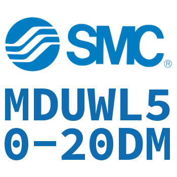 脚座型平板式气缸-MDUWL50-20DM