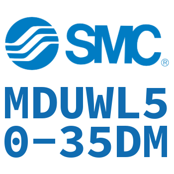 脚座型平板式气缸-MDUWL50-35DM