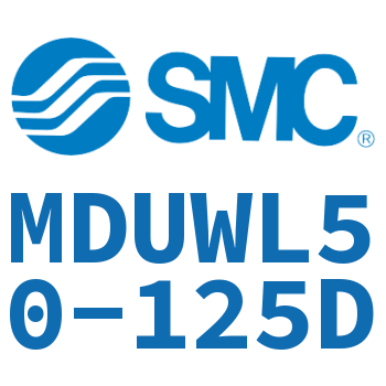 脚座型平板式气缸-MDUWL50-125D