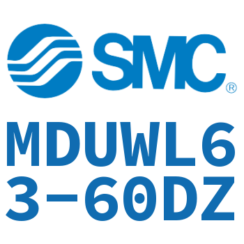 脚座型平板式气缸-MDUWL63-60DZ