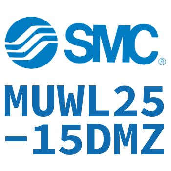 脚座型平板式气缸-MUWL25-15DMZ