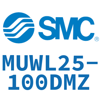脚座型平板式气缸-MUWL25-100DMZ