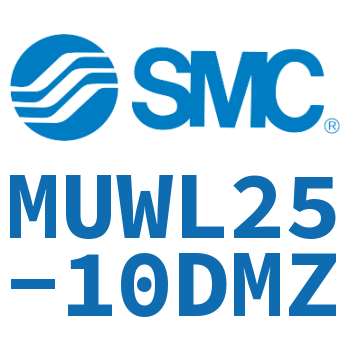 脚座型平板式气缸-MUWL25-10DMZ