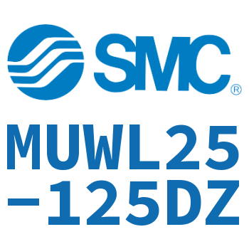 脚座型平板式气缸-MUWL25-125DZ