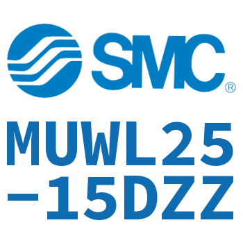 脚座型平板式气缸-MUWL25-15DZZ
