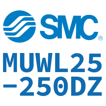 脚座型平板式气缸-MUWL25-250DZ