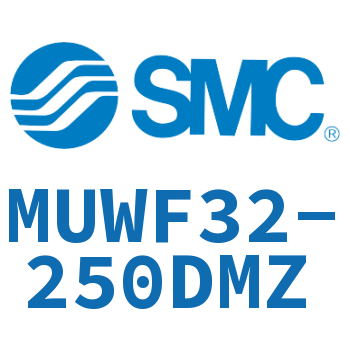 Rod side flange type flat cylinder-MUWF32-250DMZ