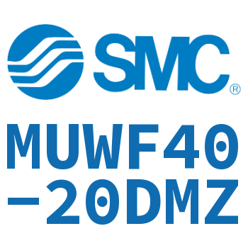 Rod side flange type flat cylinder-MUWF40-20DMZ