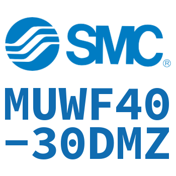 Rod side flange type flat cylinder-MUWF40-30DMZ