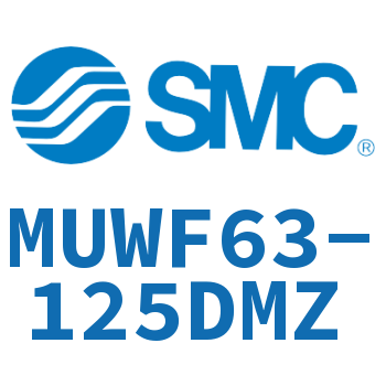 Rod side flange type flat cylinder-MUWF63-125DMZ