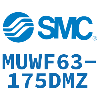 Rod side flange type flat cylinder-MUWF63-175DMZ