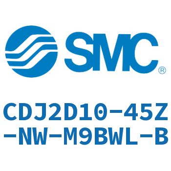 双耳环型迷你气缸 CDJ2D10-45Z-NW-M9BWL-B