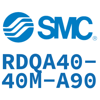 Standard air cushion type/thin cylinder-RDQA40-40M-A90