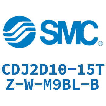 双耳环型迷你气缸 CDJ2D10-15TZ-W-M9BL-B
