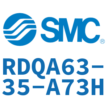 Standard air cushion type/thin cylinder-RDQA63-35-A73H