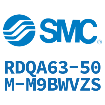 Standard air cushion type/thin cylinder-RDQA63-50M-M9BWVZS