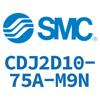 双耳环型迷你气缸 CDJ2D10-75A-M9N