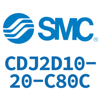 双耳环型迷你气缸 CDJ2D10-20-C80C