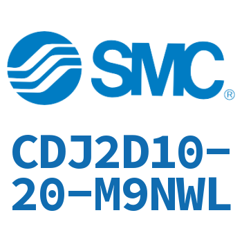 双耳环型迷你气缸 CDJ2D10-20-M9NWL