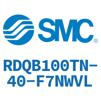 Standard air cushion type/thin cylinder-RDQB100TN-40-F7NWVL