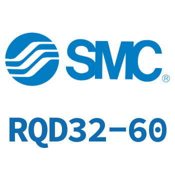 Double clevis type thin cylinder with air cushion-RQD32-60