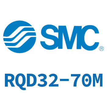 Double clevis type thin cylinder with air cushion-RQD32-70M